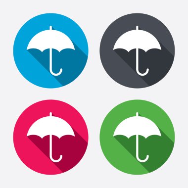 Şemsiye işareti simgeleri