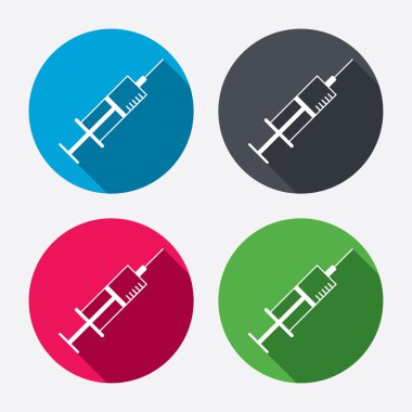 Şırınga işareti simgeleri