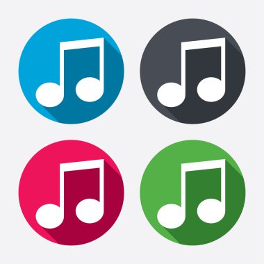 müzik Not işareti simgeleri