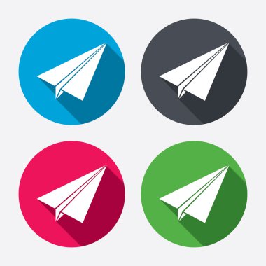 Kağıt Uçak işaretleri