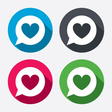 Simgeler sohbet işaretleri