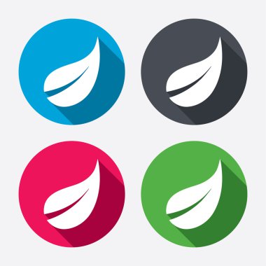 yaprak işareti simgeleri