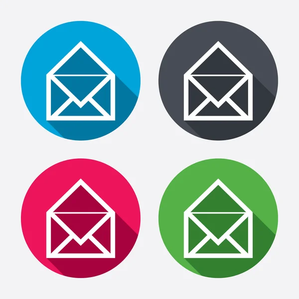 Mail-Symbole — Stockvektor