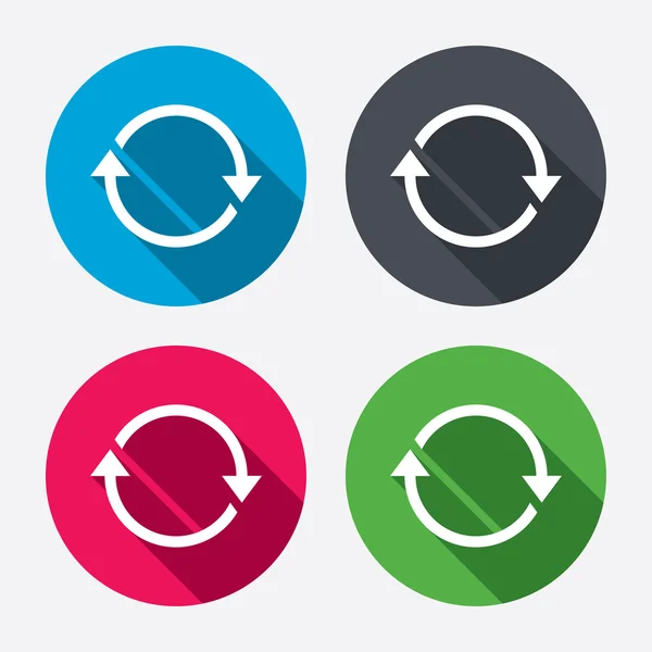 Rotation icons — Stock Vector