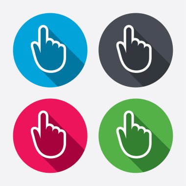 imleç el işareti simgeleri