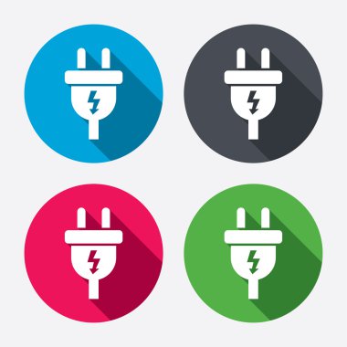 Elektrik fişi işareti simgeleri