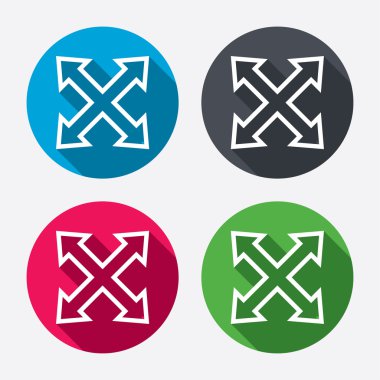 Tam ekran işareti simgeleri