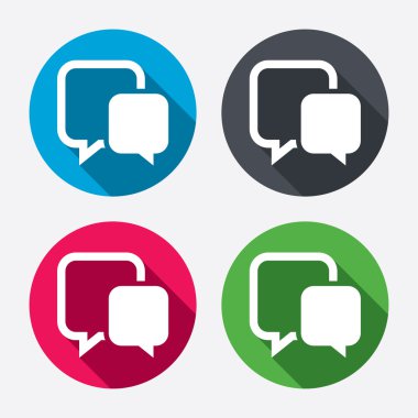 Sohbet işareti simgeleri