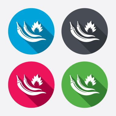 Sıcak biber işaretleri