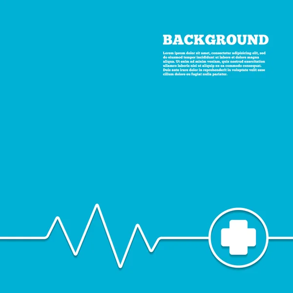 Medische Kruis teken — Stockvector