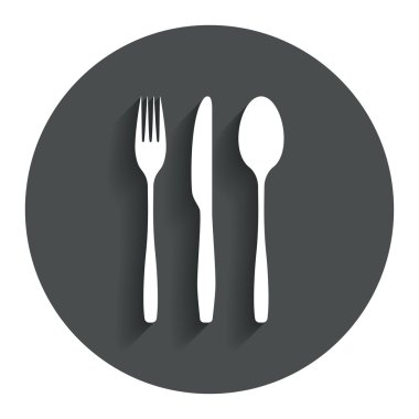 Çatal bıçak takımı toplama simgesi ayarla