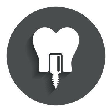 Diş implantı işareti