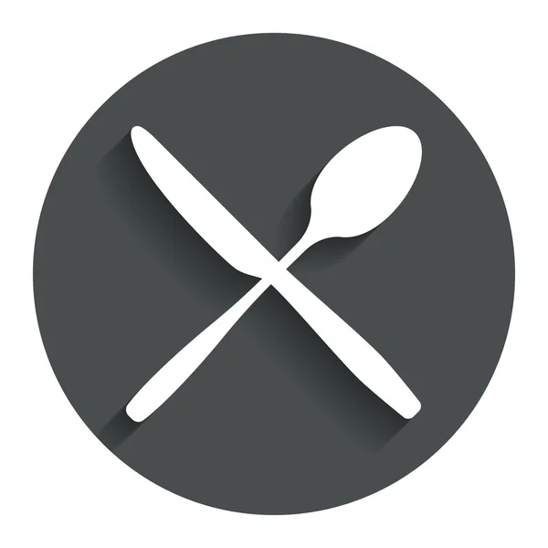 Knife and spoon. — Stock Vector