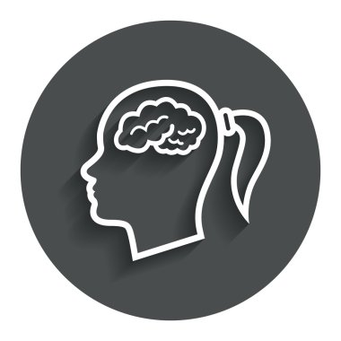 Beyin simgesiyle baş.