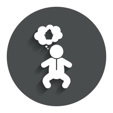 Yürümeye başlayan çocuk sembolü.