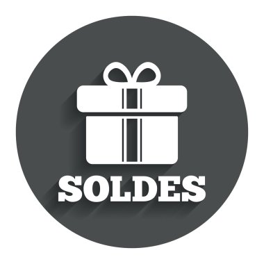 Soldes - Fransız simgesi satışında.