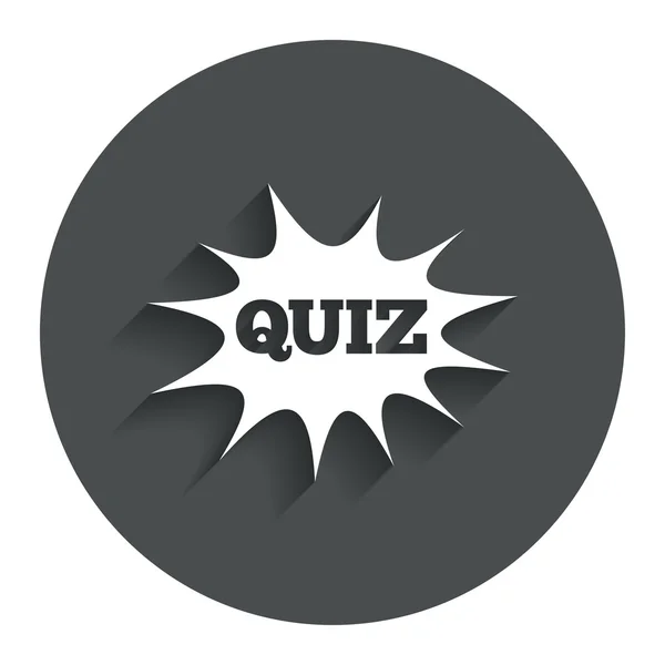 Quiz icon. — Stock Vector