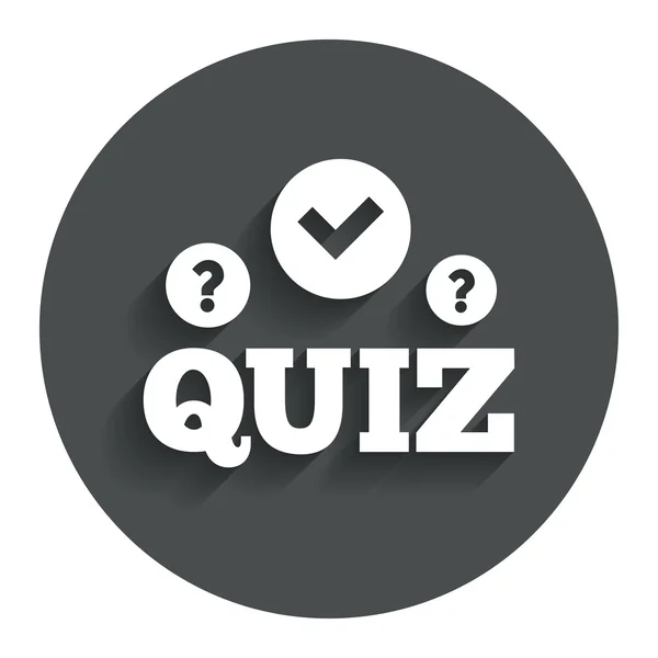 Quiz icon. — Stock Vector