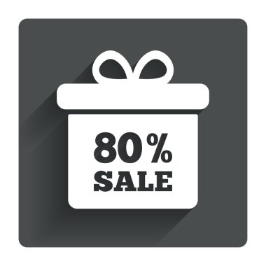 yüzde 80'i Satılık hediye kutusu