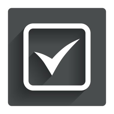 onay işareti simgesi.