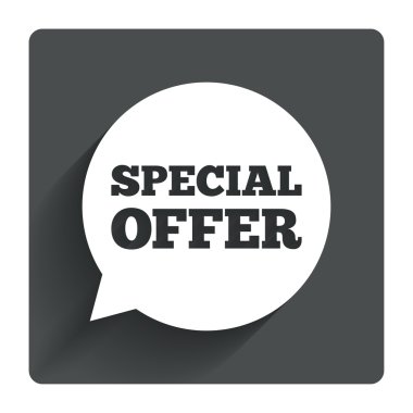 özel indirim işareti