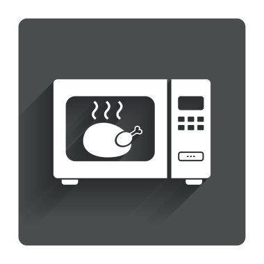 mikrodalga fırın simgesi.