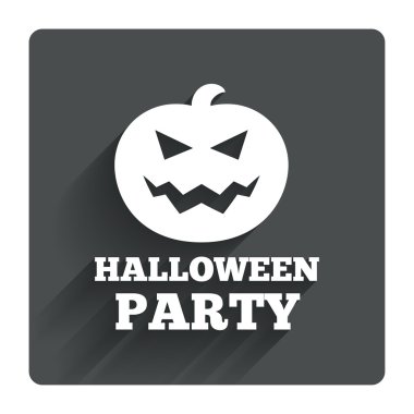 Cadılar Bayramı Balkabağı simgesi.