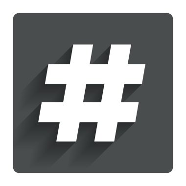 Hashtag işareti