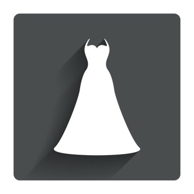 Düğün elbise işareti