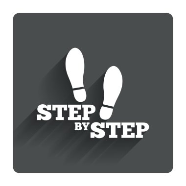 Step by step icon.