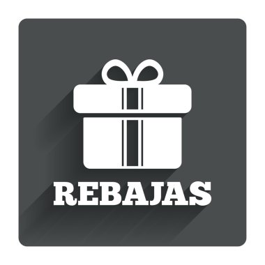 Rebajas - İspanya simgesi indirimler.