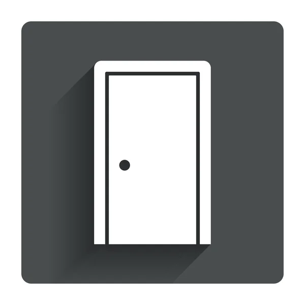 Kapıyı işaret — Stok Vektör