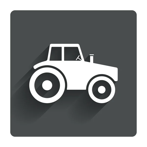 Tractor sign — Stock Vector