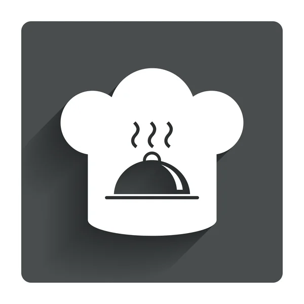 Kochmützenschild — Stockvektor