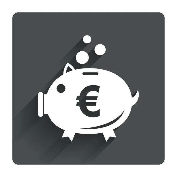 Piggy bank icon. — Stock Vector