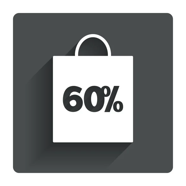 60 procent verkoop — Stockvector