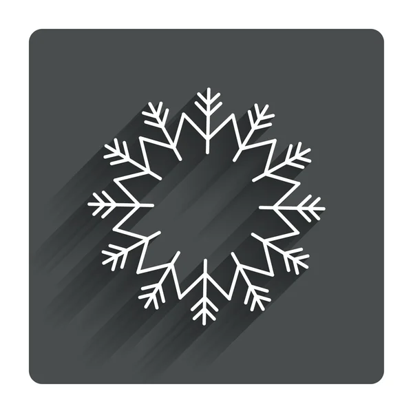 Snowflake artistic sign — Stock Vector