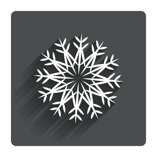 Snowflake artistic sign — Stock Vector