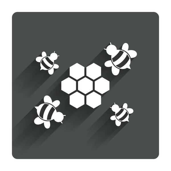 Honeycomb icon. — Stock Vector