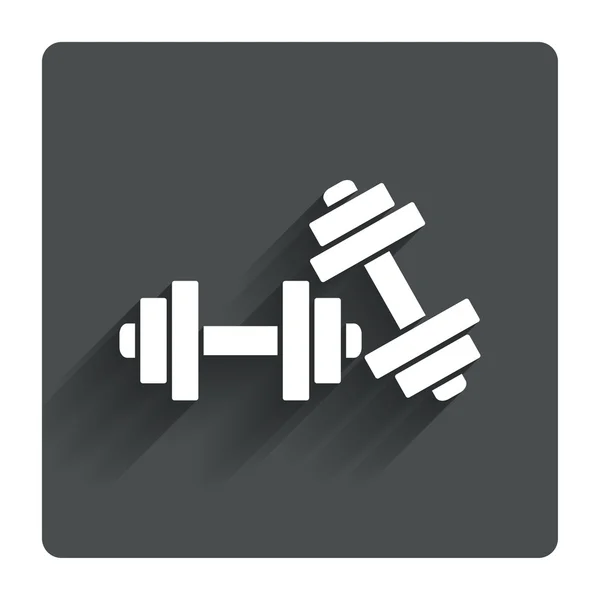 Dumbbells  icon. — Stock Vector