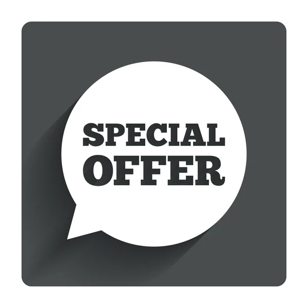 Signo de oferta especial — Vector de stock