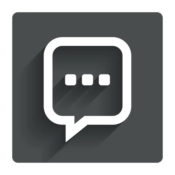 Icona chat. — Vettoriale Stock