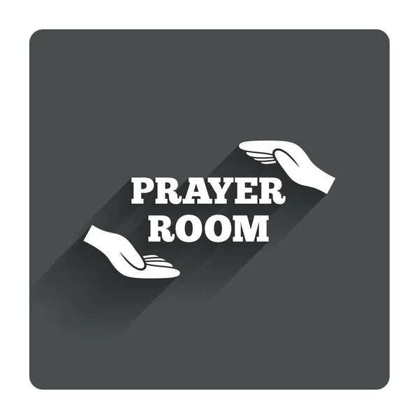 Prayer room icon. — Stock Vector
