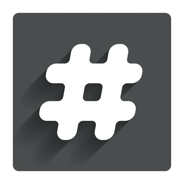 Hashtag teken — Stockvector