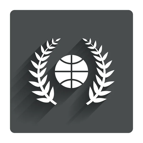 Señal de baloncesto — Vector de stock