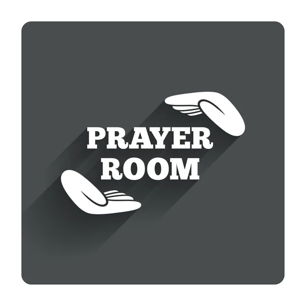 Panneau de salle de prière — Image vectorielle