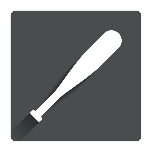 Baseball bat icon. — Stock Vector