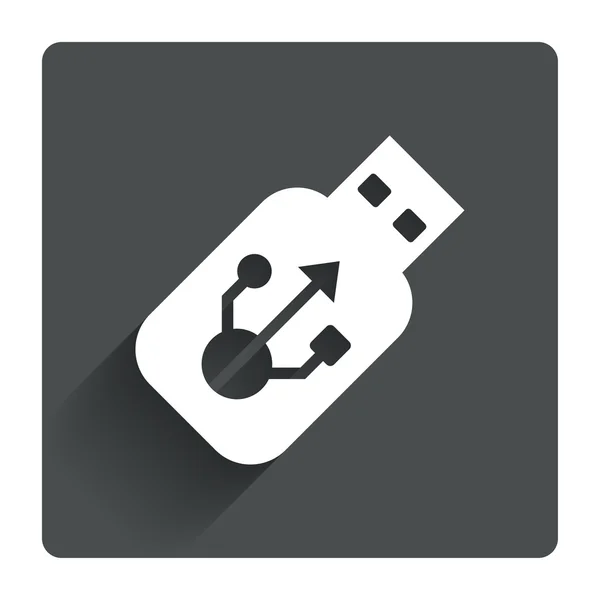 USB-Stick-Symbol. — Stockvektor