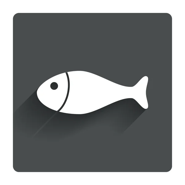 Fish sign — Stock Vector