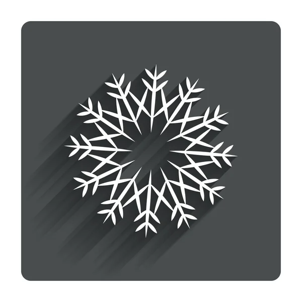 Flocon de neige signe artistique — Image vectorielle